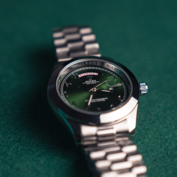 Rolex Day-Date-Green – Image 3